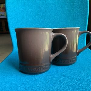 Le Creuset Mugs - Oyster Color